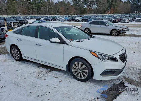 2015 Hyundai Sonata Sport z USA, uszkodzony, nr VIN 5NPE34AF1FH077009